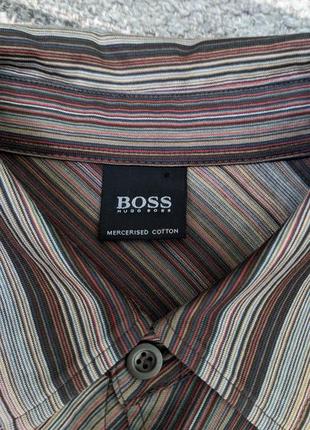 Hugo boss оригинальная мужская рубашка8 фото