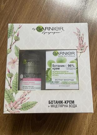 Набор garnier ботаник-крем 50 мл + мицеллярная вода 125мл