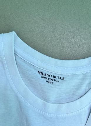 Мужская футболка milano bulls3 фото