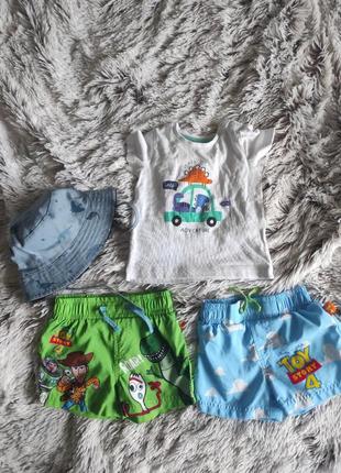 Пакет одежды для мальчика на 3-9 месяцев