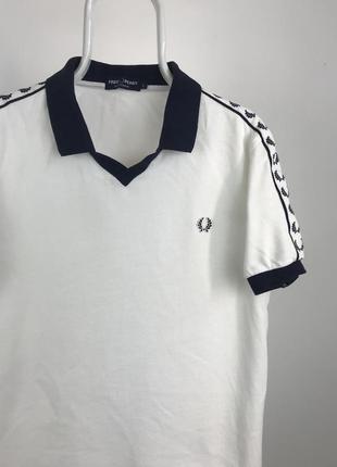 Поло fred perry с лампасами vintage streetwear ralph polo stone island2 фото