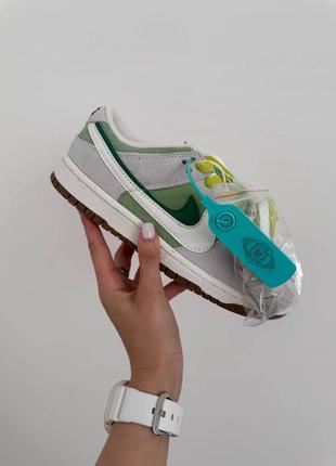 Кроссовки nike sb dunk ‘85 double swoosh green