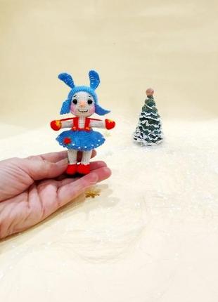 Снеговик, миниатюрные игрушки на новый год, эксклюзивный подарок2 фото