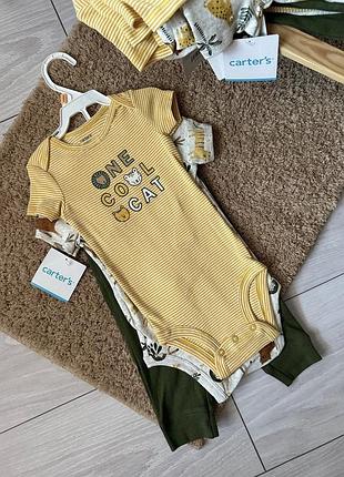 3в1 комплект от carter's 12-24 месяцев