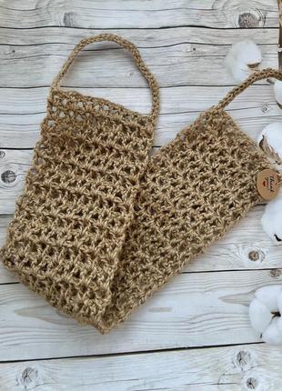 Мочалка із джута єко 100%