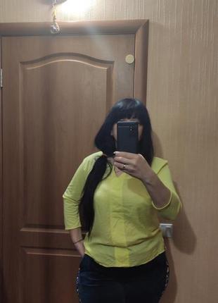 Рубашка жёлтая1 фото