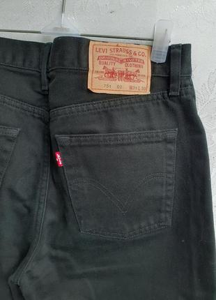 100% натуральный коттон джинсы в корейском стиле ровные укороченные выстрепаные рваные штанины штаны брюки4 фото
