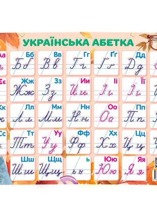 Плакат украинская азбука 85636