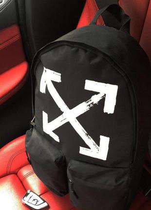 Рюкзак off-white (чорний)