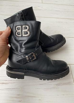 Шкіряні ботінки baldinini оригінал