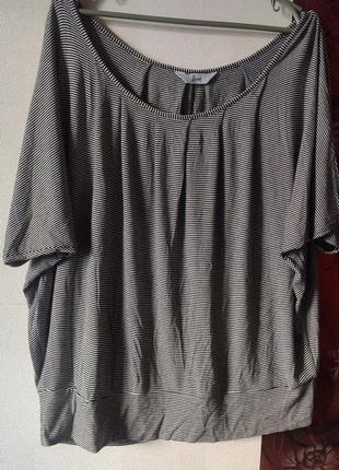 Кофта туніка блузка футболка р.16(48-52)1 фото