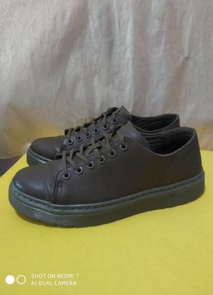 Кожаные туфли dr martens dante1 фото