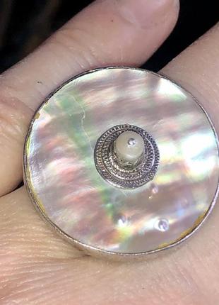 Перстень серебро авторская работа  размер 182 фото