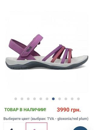 Женские сандалии teva elzada sandal web w's оригинал4 фото