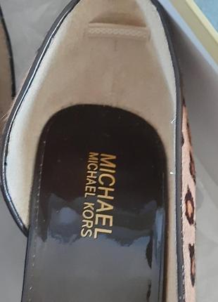 Туфли -босоножки michael kors leopard раз 11 стелька 27см3 фото