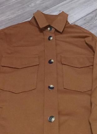 Куртка-сорочка stradivarius5 фото
