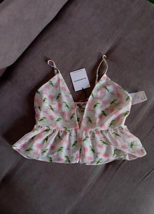 Актуальна, стильна, модна, легка, майка топ glamorous