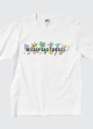 Футболка uniqlo ut mickey & friends