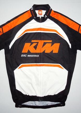 Велофутболка  ktm fl gear italy cycling jersey (xl) оригинал1 фото