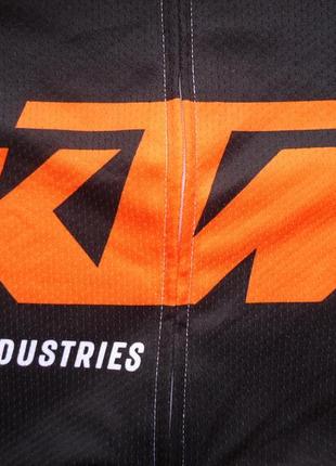 Велофутболка  ktm fl gear italy cycling jersey (xl) оригинал8 фото