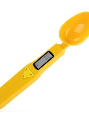 Мерная цифровая ложка-весы digital scale cx-328b (желтый)