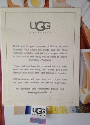 Угги мужские ugg australia. новые! цвет: чёрный. 6