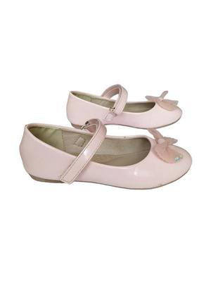 Туфли для девочки на липучке тм nelli blu розовые.4 фото