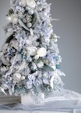 Рождественская елка в блакинтовом цвете.5 фото