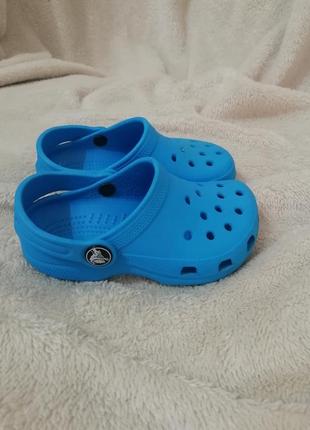 Клоги, кроксы crocs c 8-9 , р. 24-25, стелька 15,5 см италия