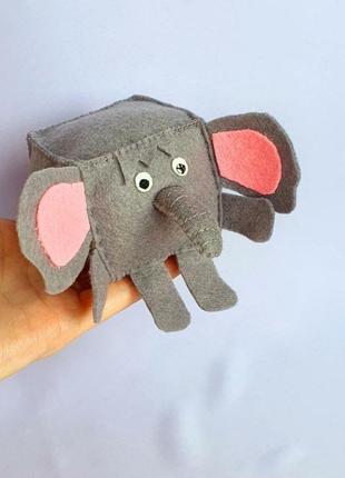 Развивающая игрушка🌞 "слон" для малышей /кубик из фетра тактильный подарок ребенку10 фото
