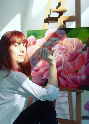 Півонії в саду