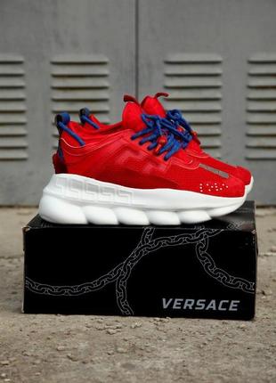 Versace chain reaction red