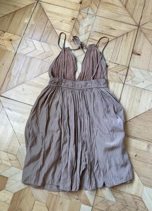 Сукня плаття з відкритим верхом5 фото