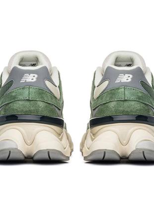 👟new balance 9060 white green6 фото