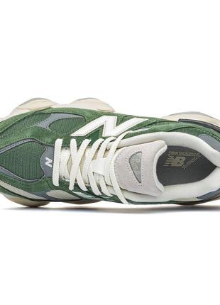 👟new balance 9060 white green3 фото