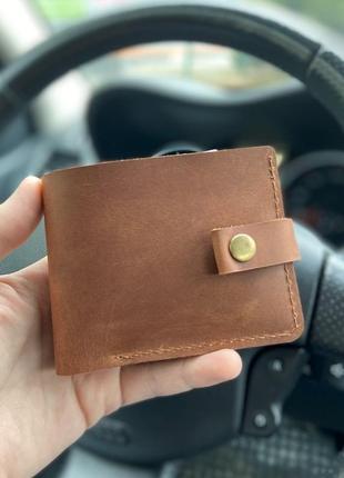 Чоловічий гаманець із натуральної шкіри2 фото