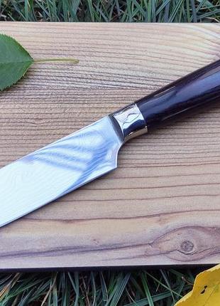 Качественный кухонный нож сантоку. santoku knife 7 дюймов