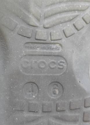 Шльопанці crocs(m4,w6) розмір 36,37,  25,5см по устілці4 фото
