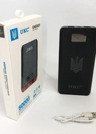 Аккумулятор портативный павербанк power bank ukc art-4148/4204. 50000mah5 фото