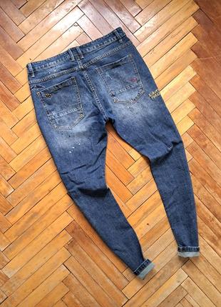 34х32 y2 jeans крутые зауженные джинсы / джинсы эвы медвин нуды л