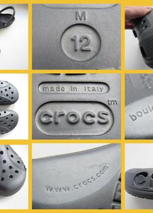 Шлепанцы, сандалии, тапочки crocs baya clog р. m12 \ 45 (29,5см)2 фото