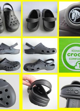 Шлепанцы, сандалии, тапочки crocs baya clog р. m12 \ 45 (29,5см)3 фото