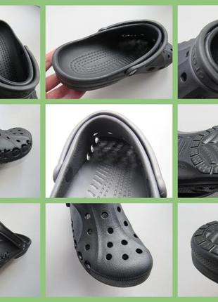 Шлепанцы, сандалии, тапочки crocs baya clog р. m12 \ 45 (29,5см)4 фото