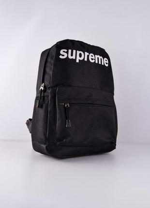 Рюкзак supreme black1 фото