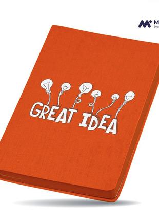 Блокнот а5 great idea помаранчевий (92288-4107-og)