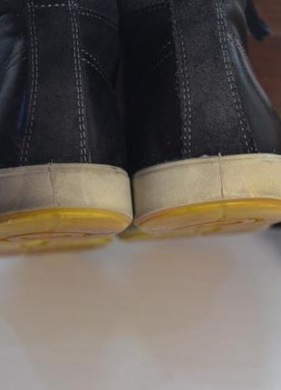 Ecco 42р ботинки кожаные. оригинал2 фото