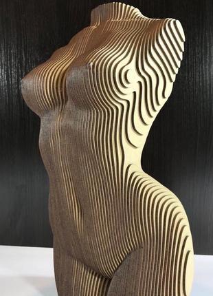 Деревянная 3д скульптура/фигура