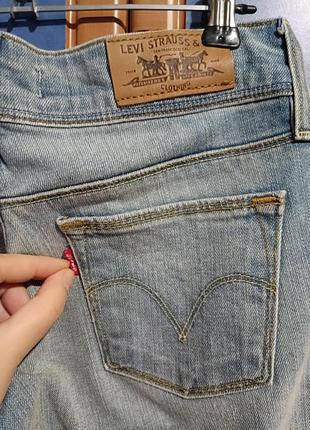 Levis,женские джинсы клешь3 фото