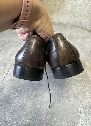 Туфли кожаные 41р.6 фото