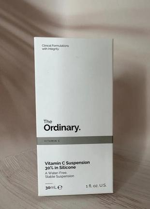 The ordinary vitamin c suspension 30% in silicone. сыворотка с витамином с2 фото